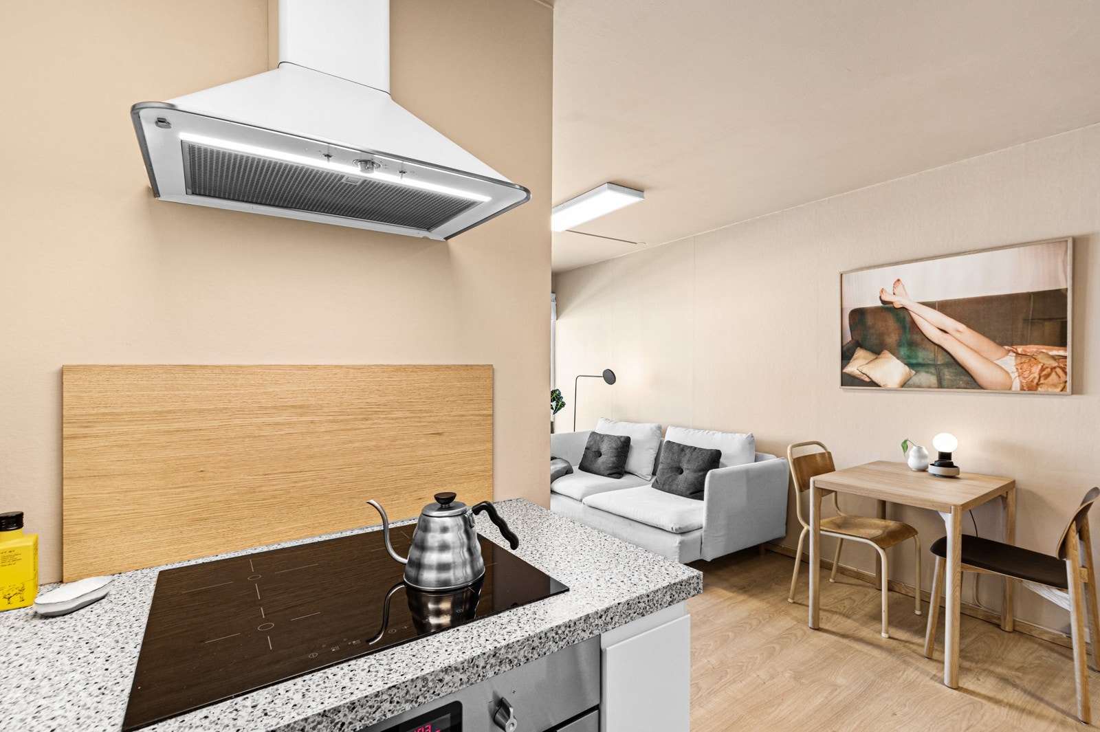 Kjøkken/stue. Galleribilde