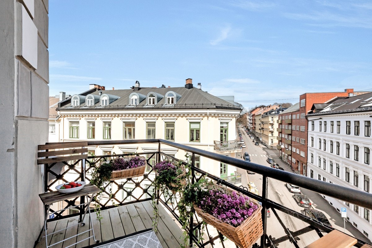 Her er det plass til liten sittegruppe Galleribilde