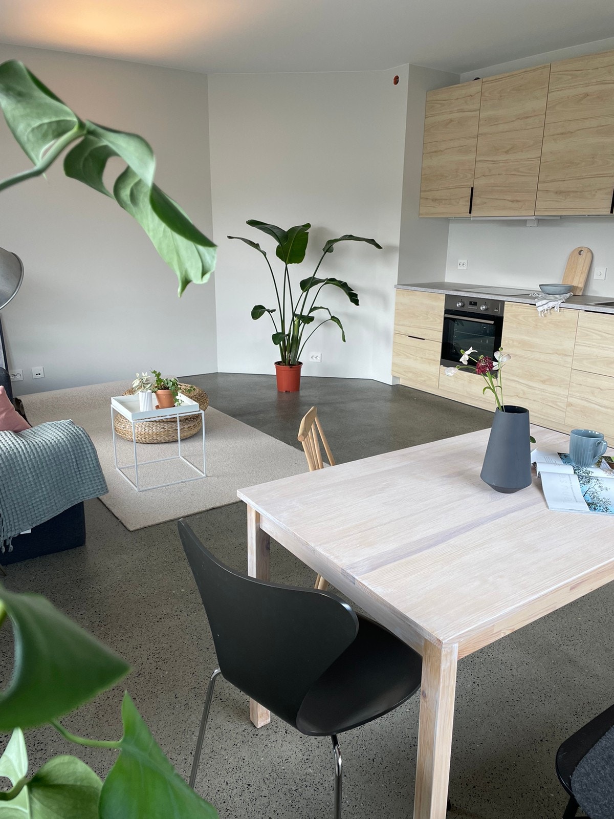 Åpen løsning stue og kjøkken Galleribilde