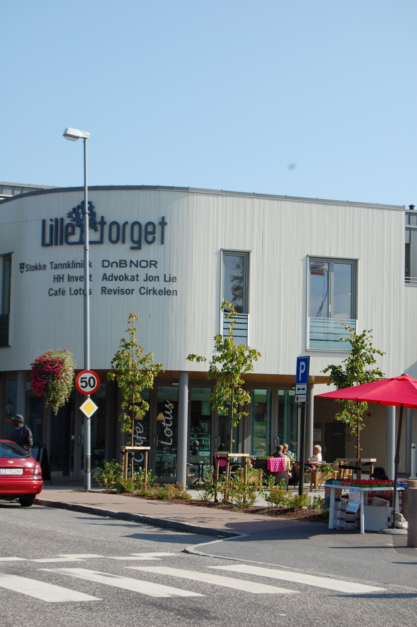 Stokke sentrum i gåavstand Galleribilde