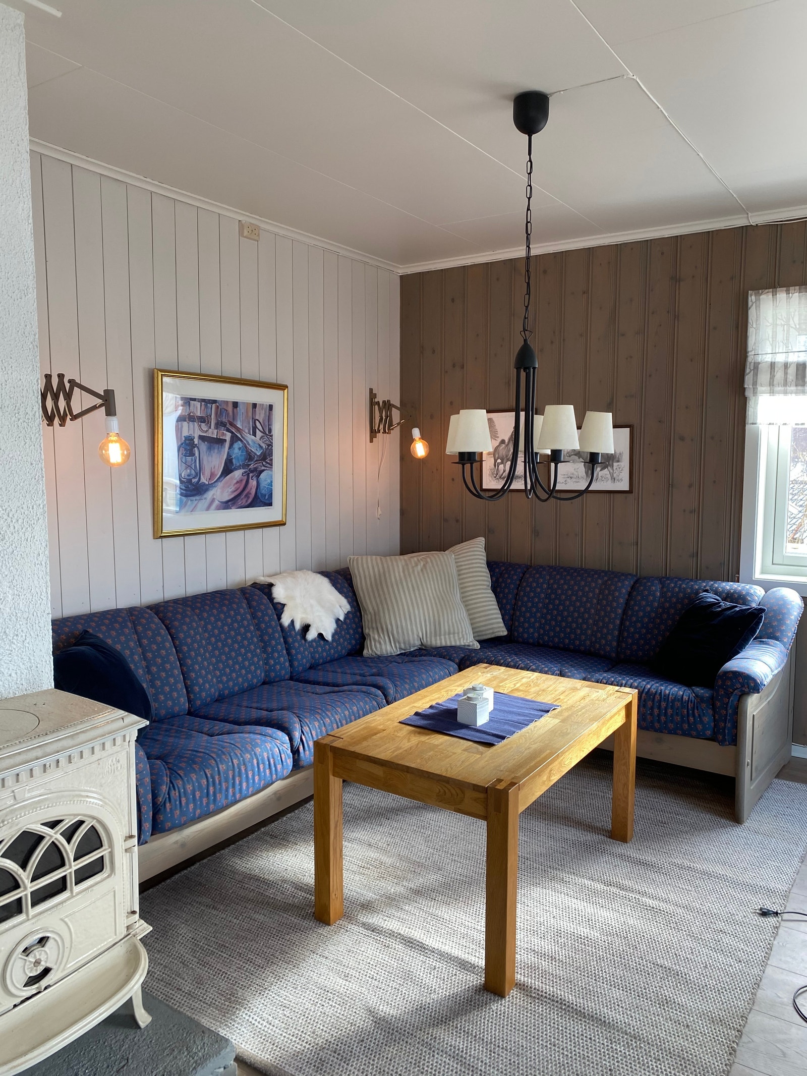 Sofa i stua Galleribilde