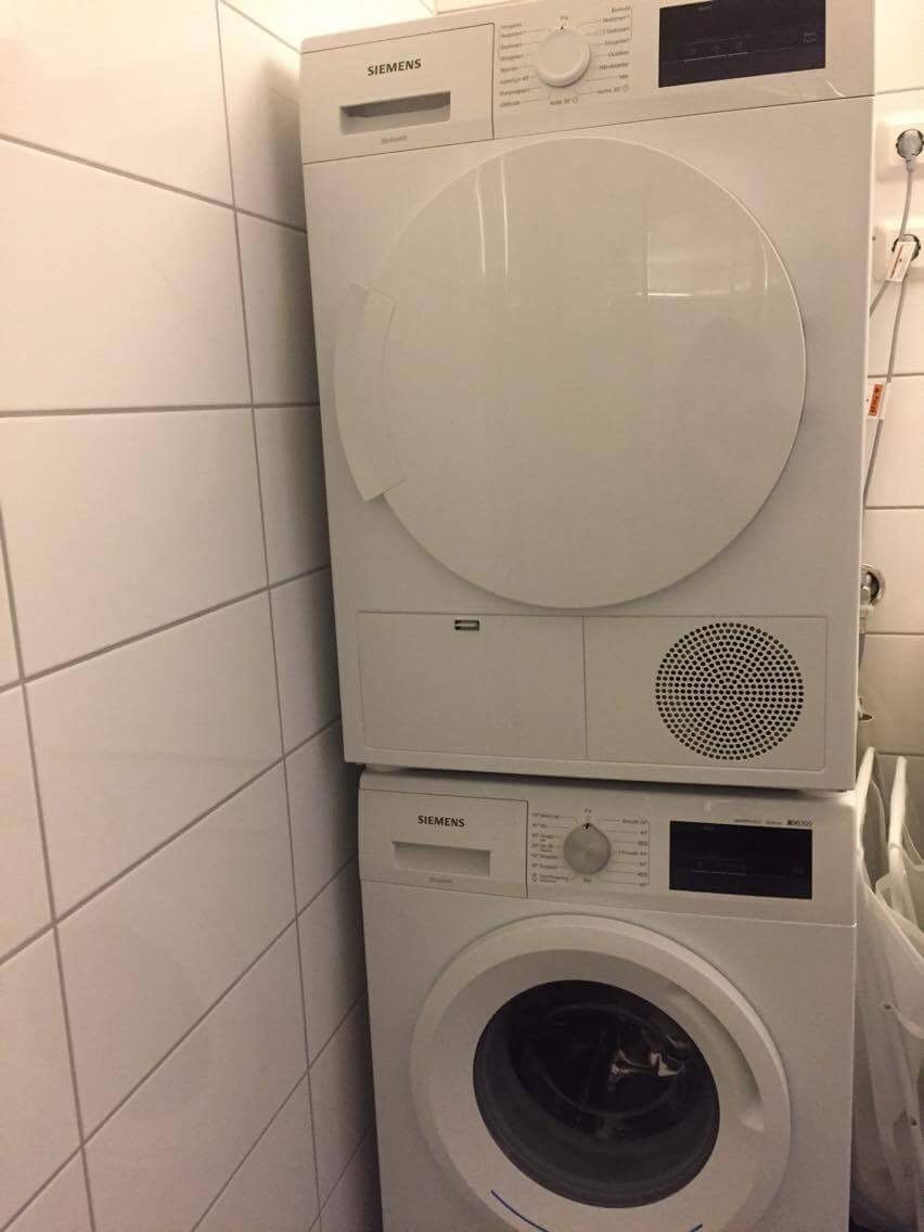 vaskerom og tørketrommel Galleribilde