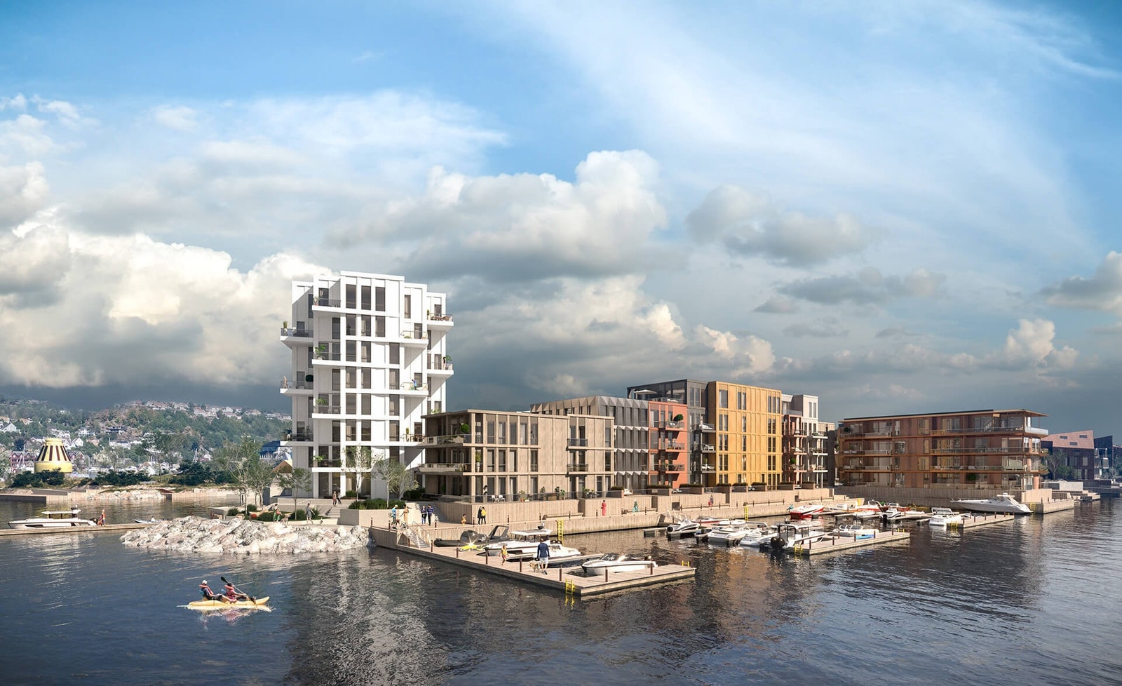 Nærheten til vannet er unik Galleribilde