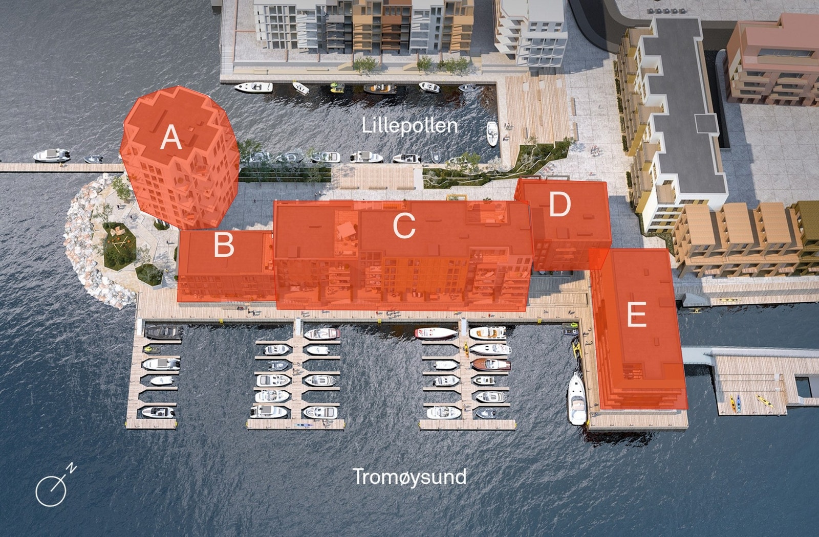 3. etasje i bygg E, gir nydelig utsikt Galleribilde