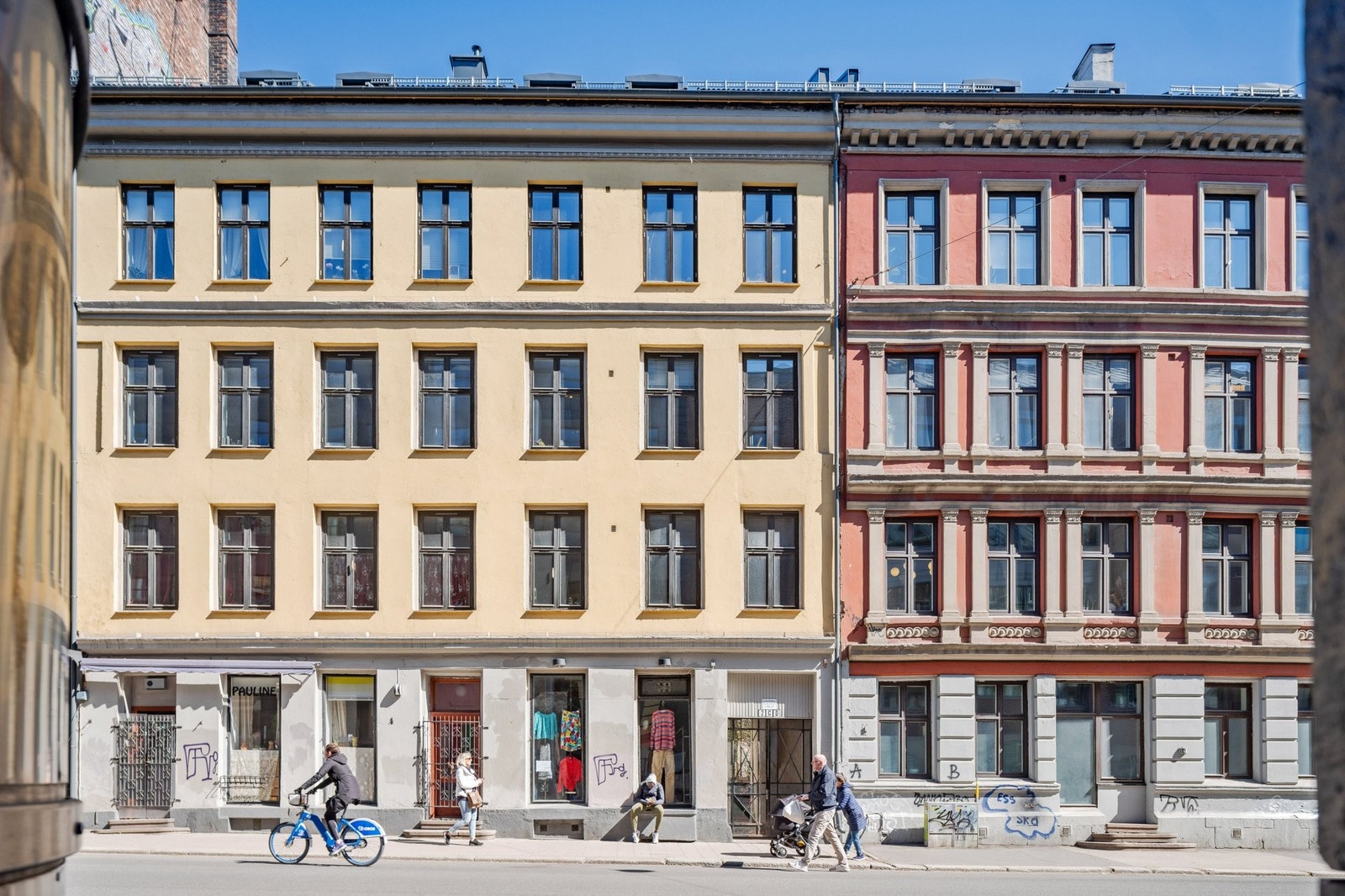 Rett utenfor leiligheten har du umiddelbar tilgang til alt Grünerløkka har å tilby Galleribilde