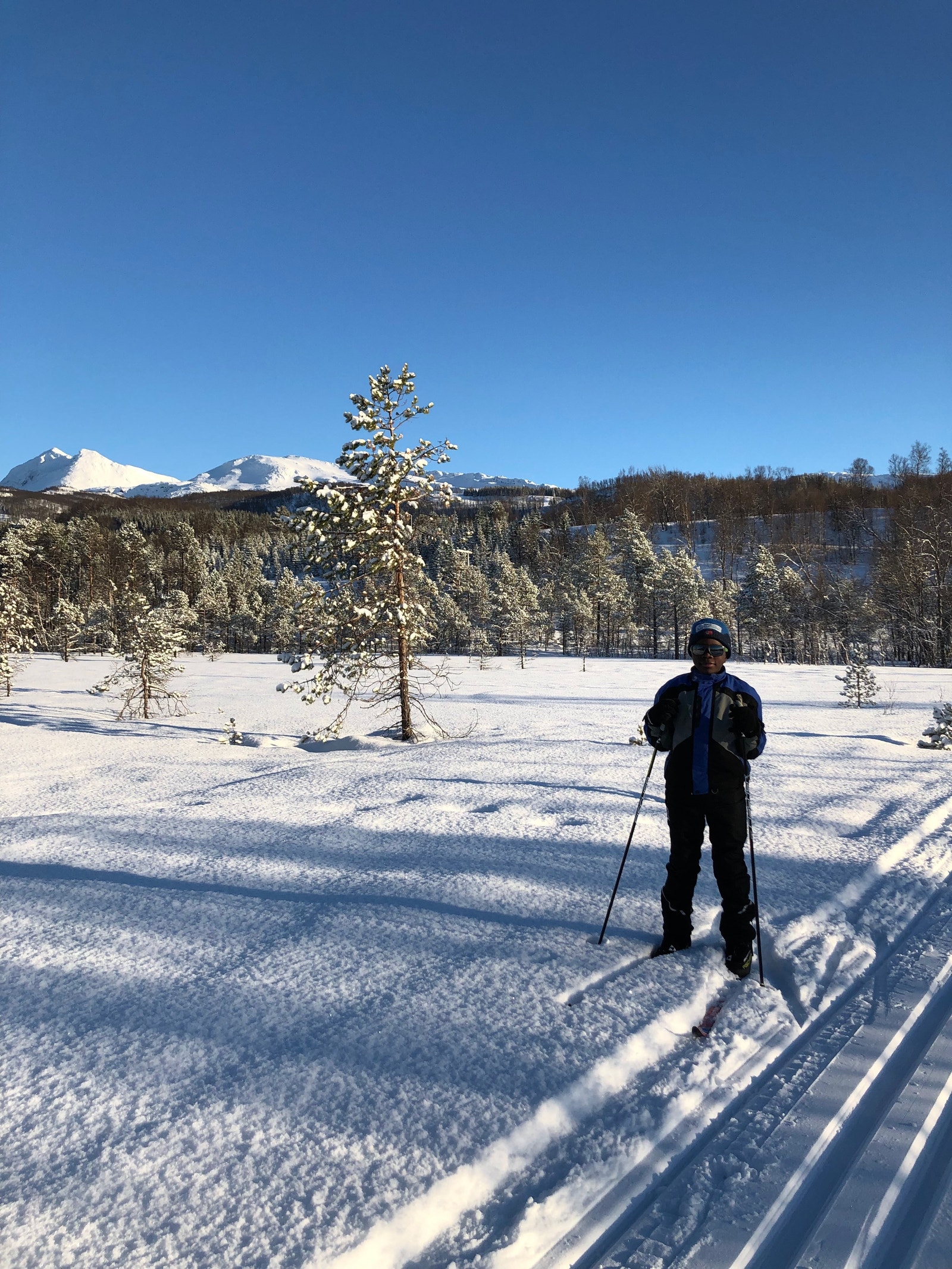 Lysløypa rett i nærheten Galleribilde