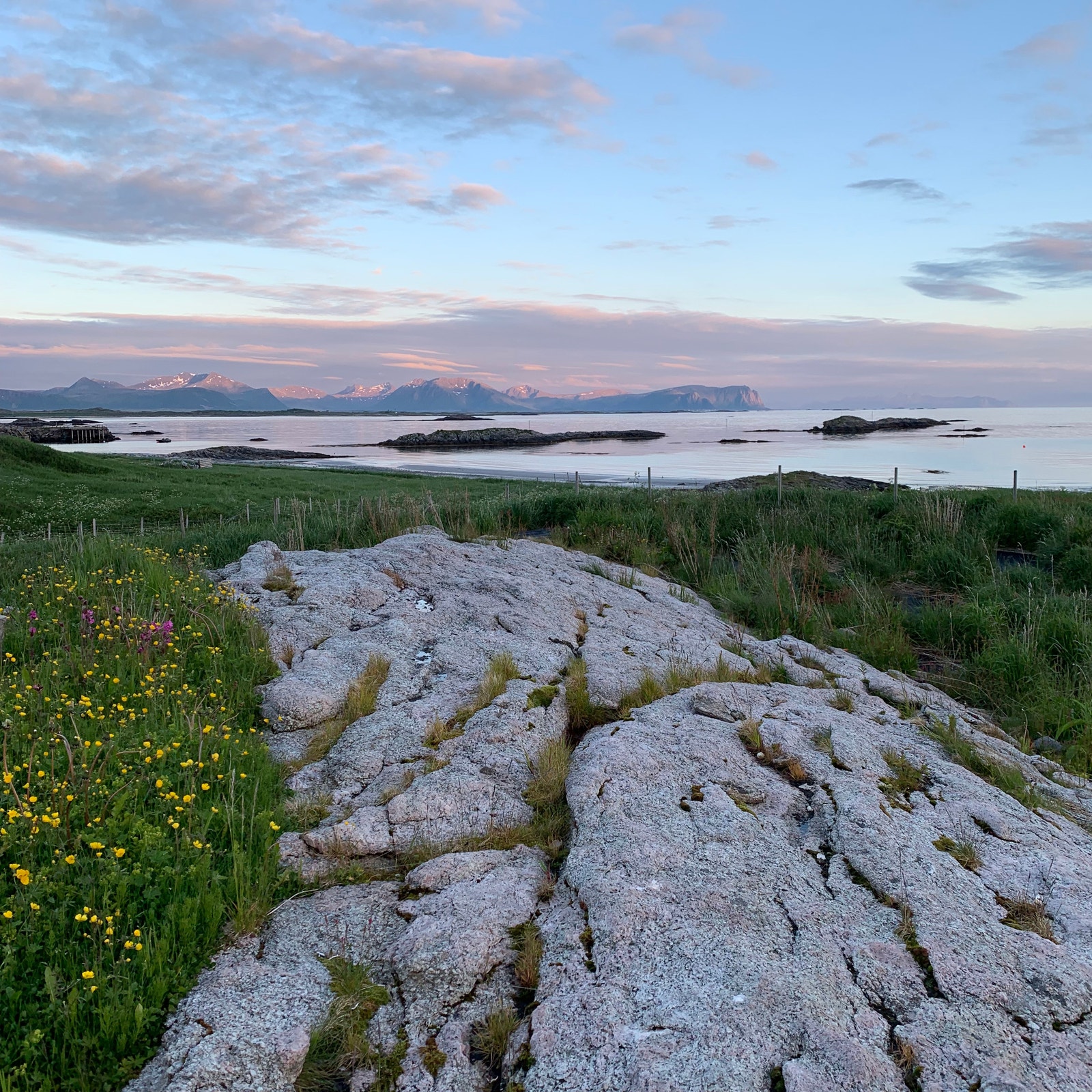 Utsikt over storhavet fra huset Galleribilde