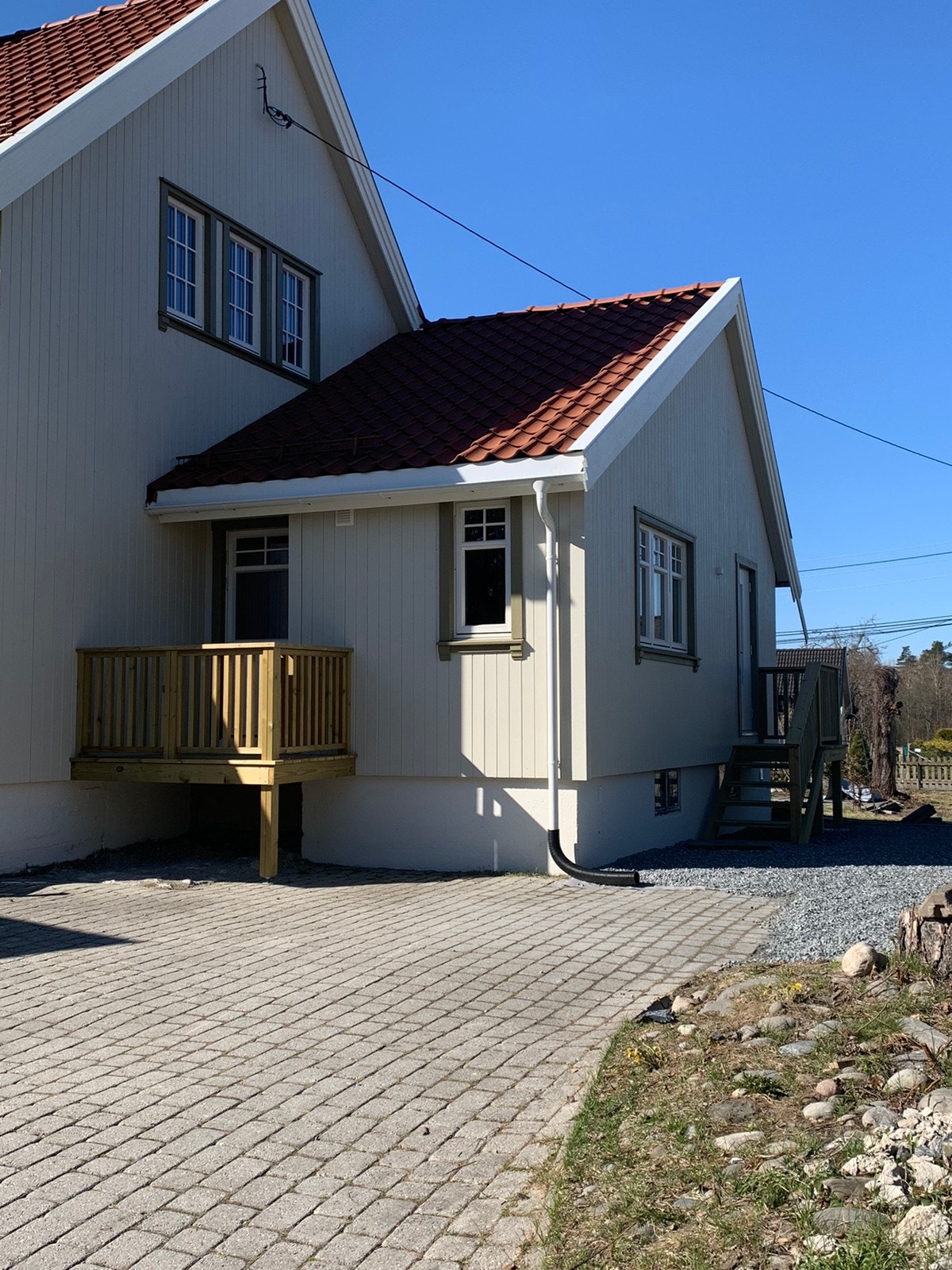 Egen inngang og veranda. Galleribilde