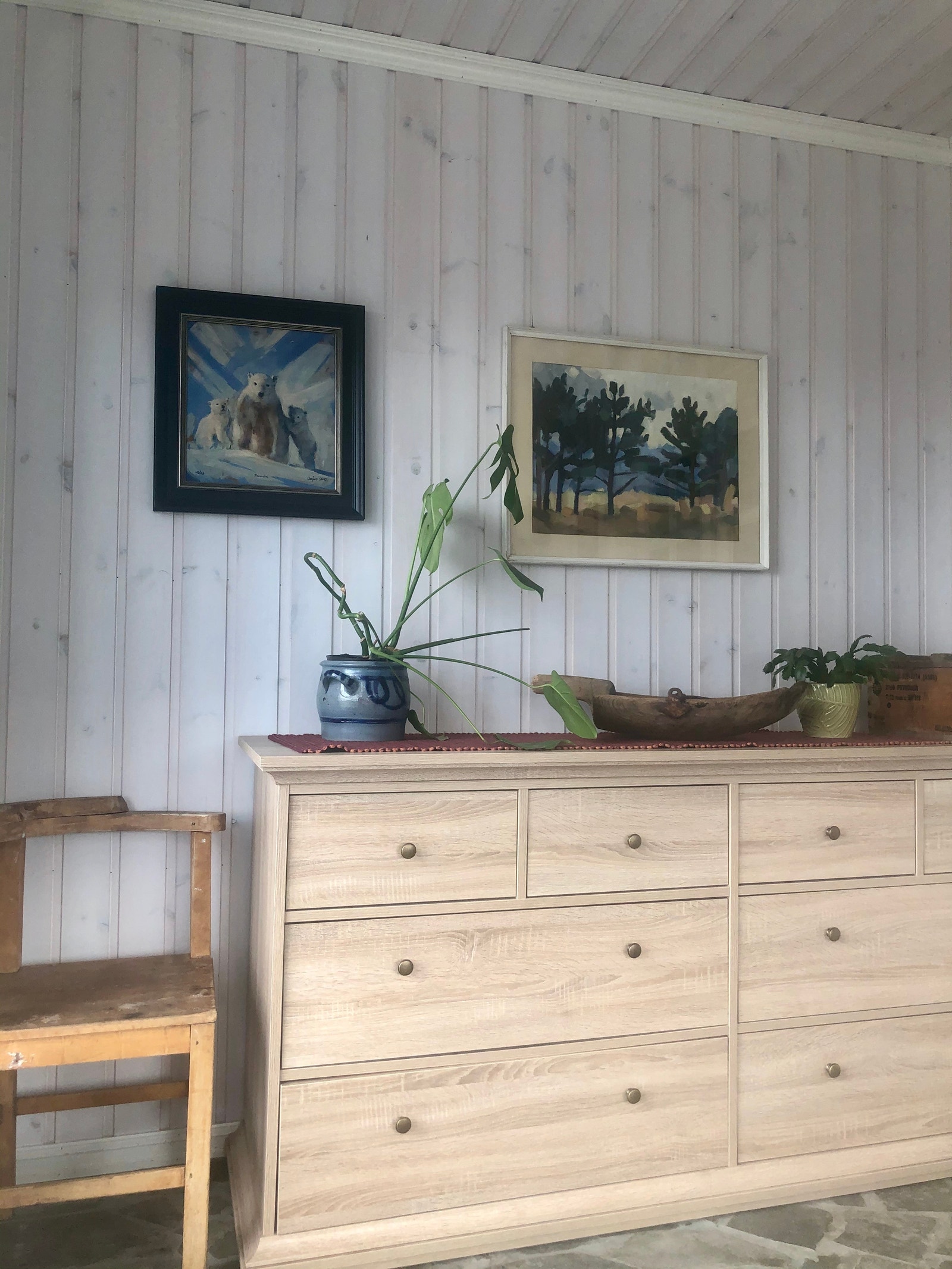 Vinterhagen. Galleribilde