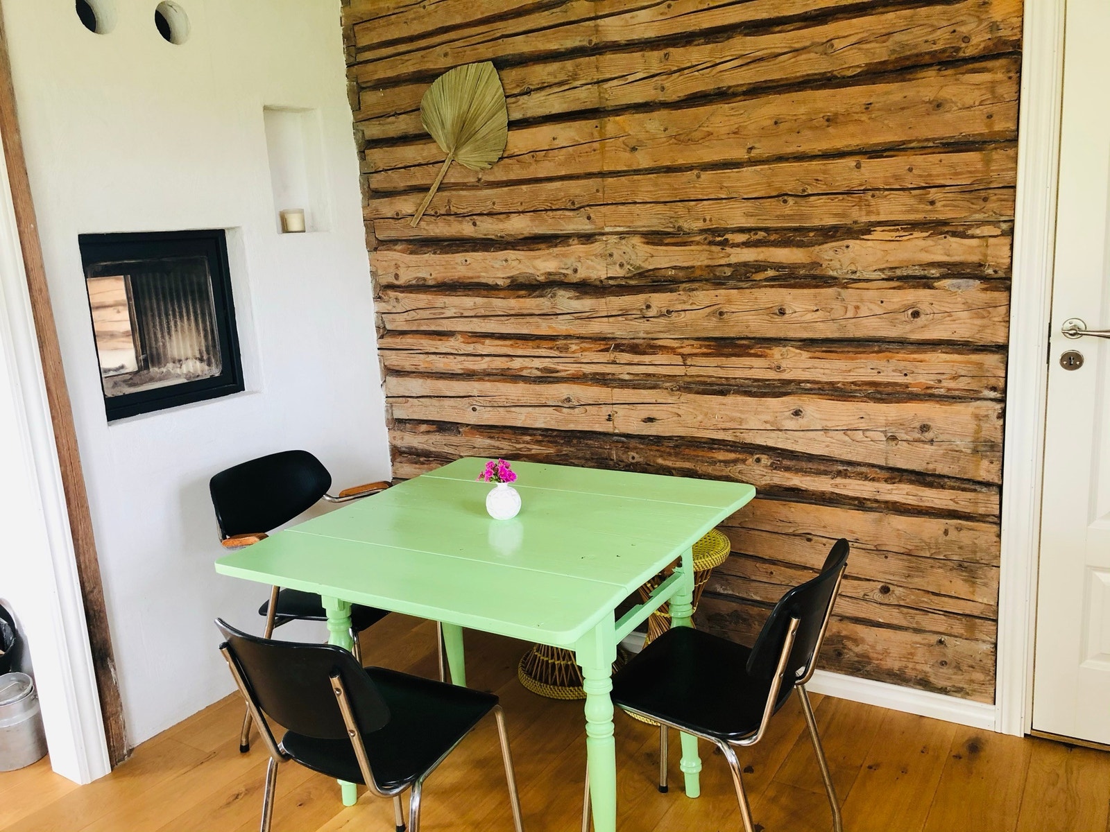 Kjøkken med ildsted Galleribilde