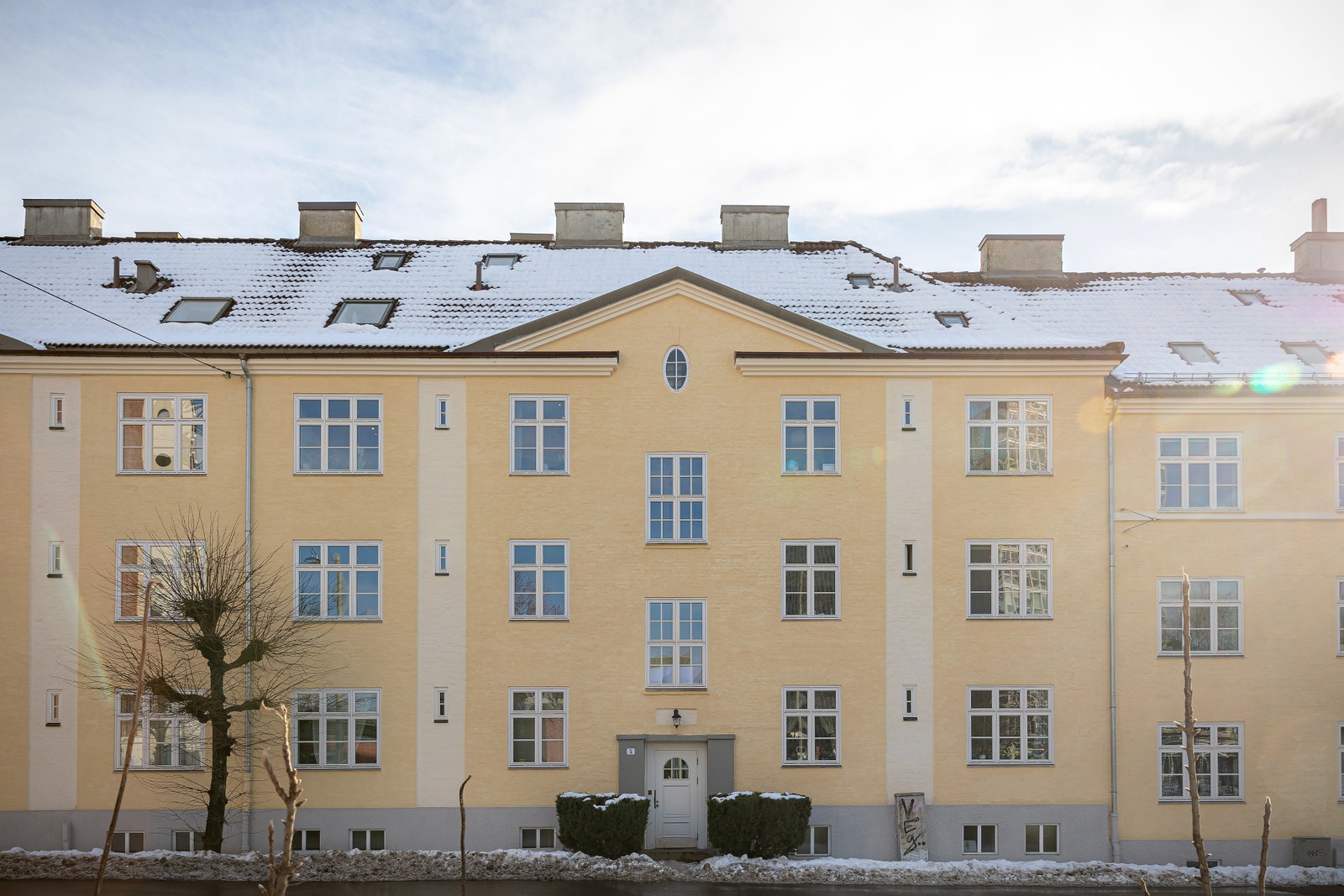 Inngangspartiet fra Åsengata Galleribilde