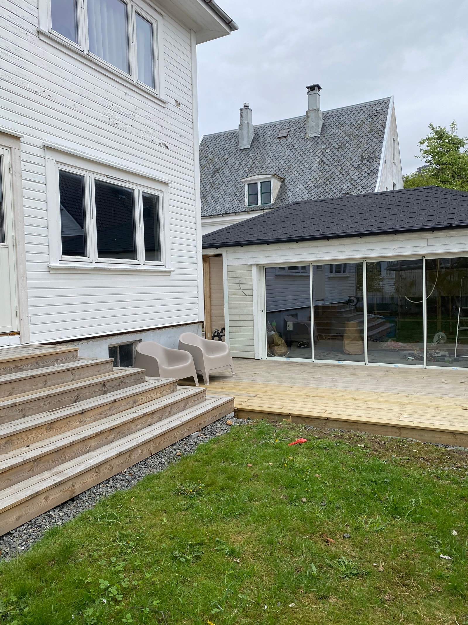 Huset og hagestue Galleribilde