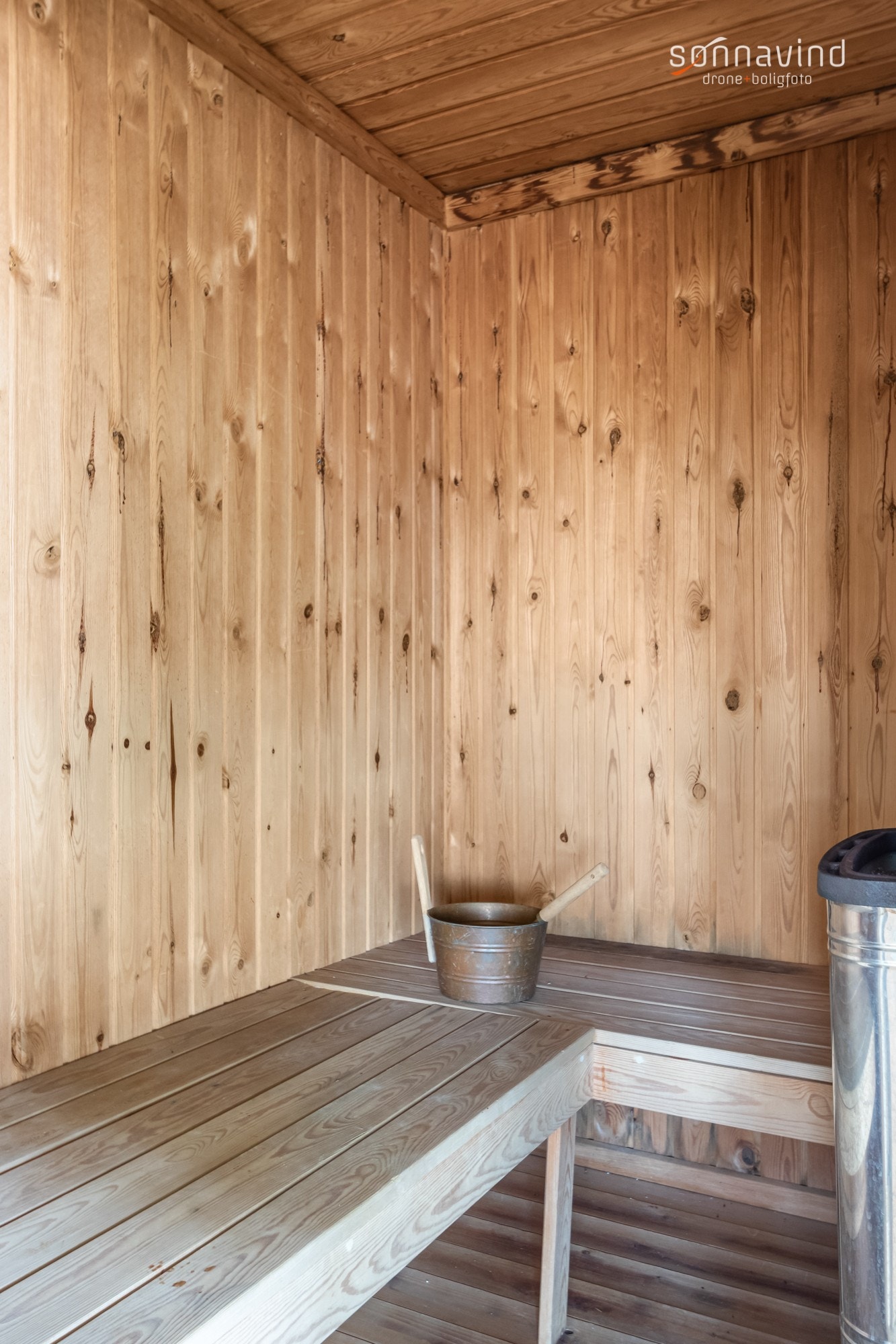 Egen badstue i spaavdelingen Galleribilde