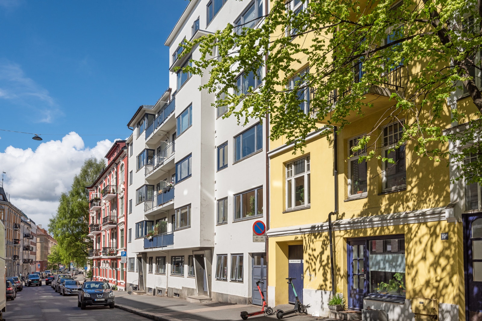 Ole vigs gate er supersentralt og samtidig i en rolig sidegate. Galleribilde