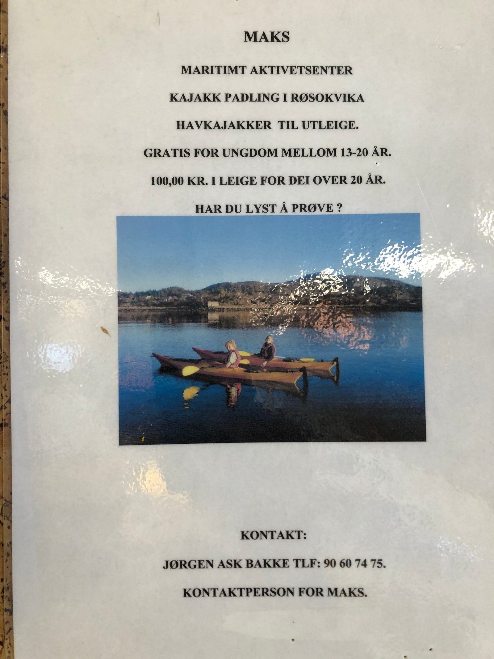 Kajakk utleie Galleribilde