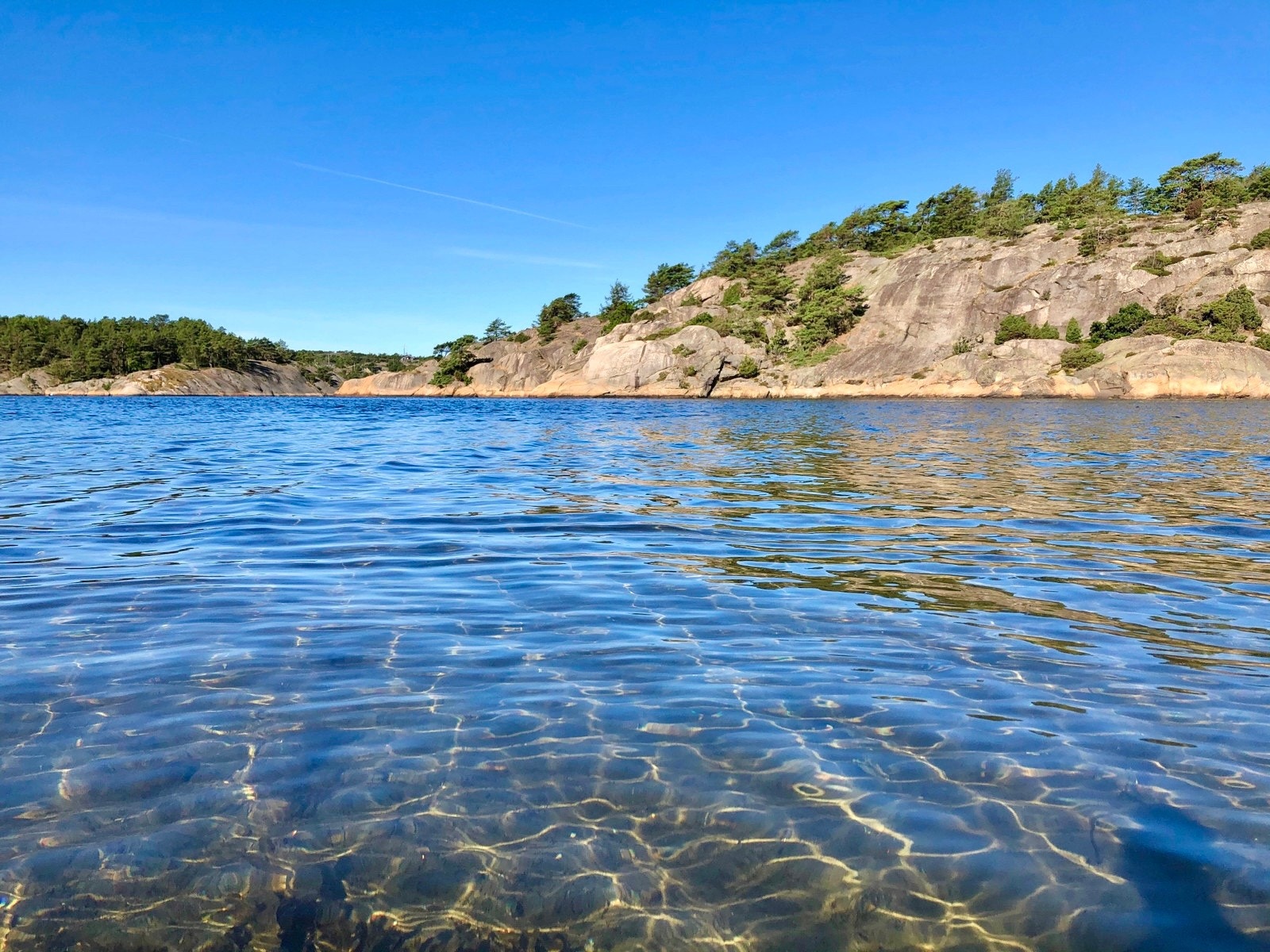 Morgenbad og kveldsbad på stranden. Galleribilde