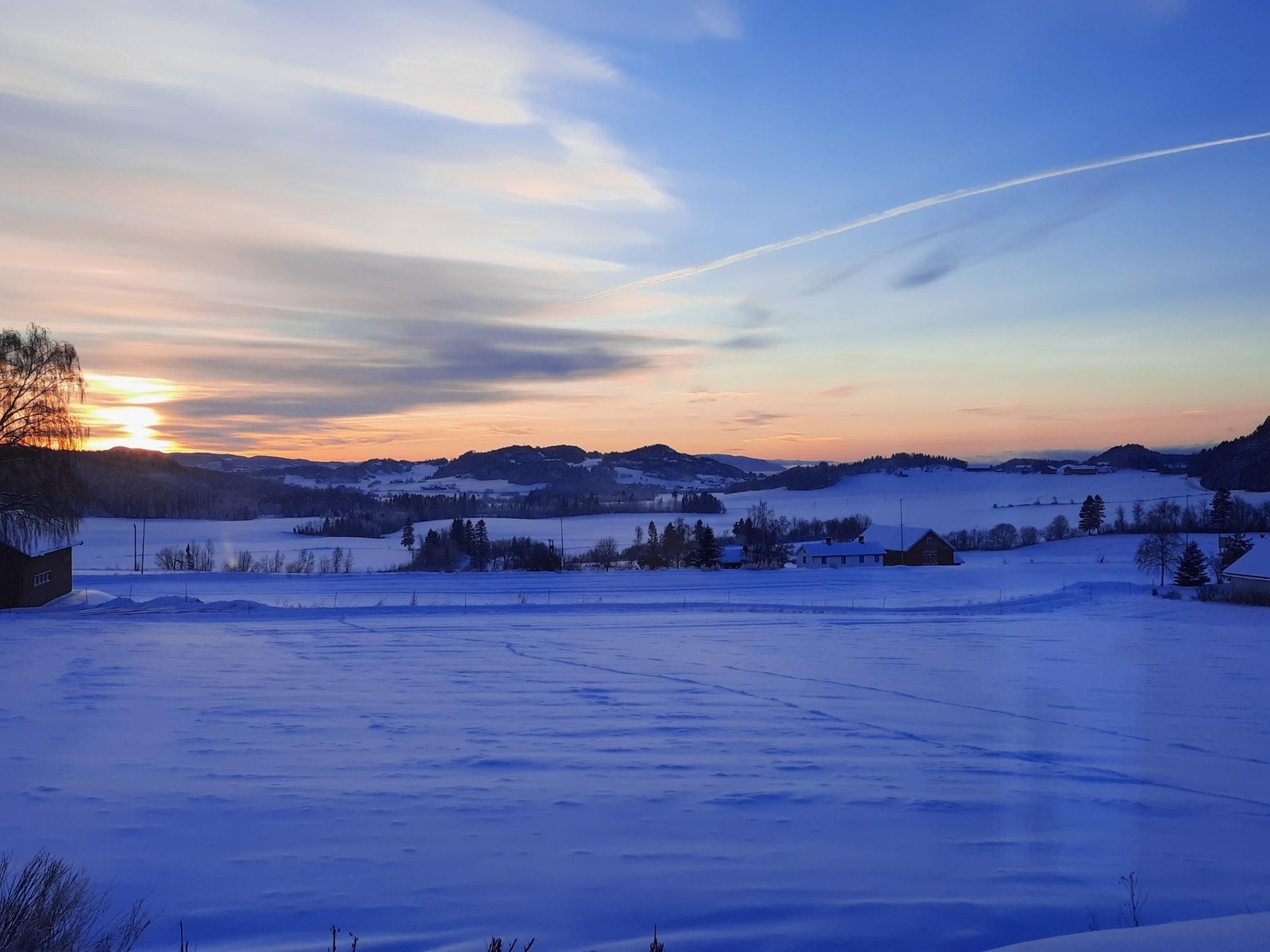 Vinter utsikt,lysløype 5 min unna. Galleribilde