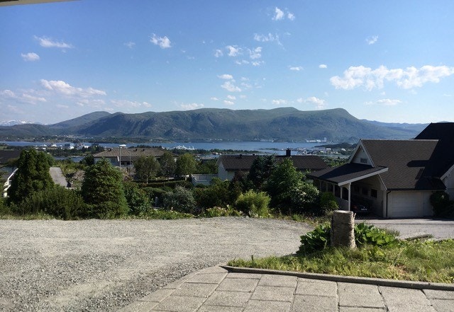 Utsikt fra hybel Galleribilde