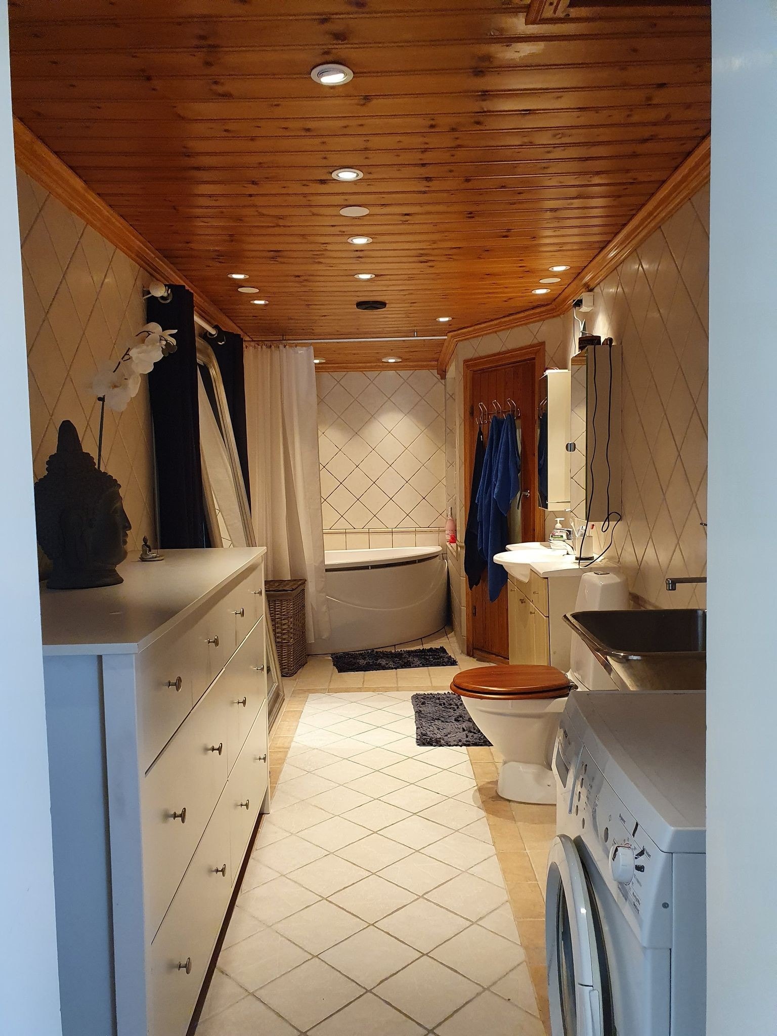 Badet på 20 kvadratmeter Galleribilde