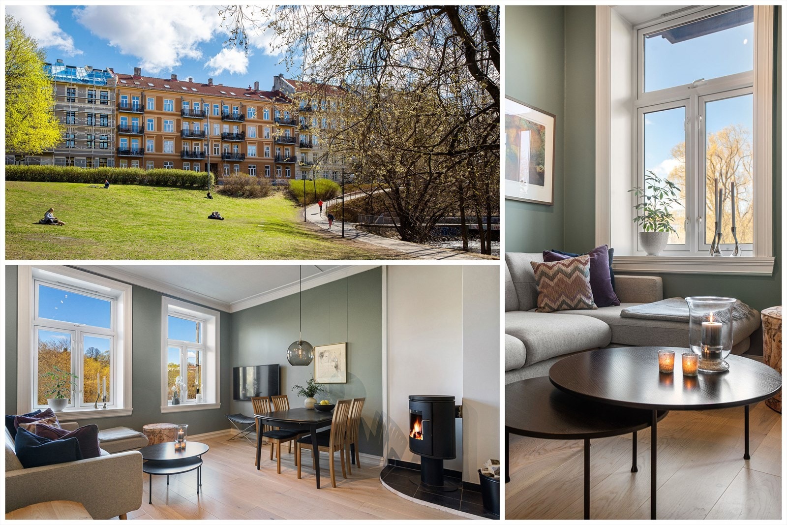 Velkommen til Marselis' gate 31A
Meget sjarmerende 2-roms frontleilighet mot Kubaparken med peisovn og ekstra takhøyde - populær, skjermet og urban beliggenhet i rolig gate. Galleribilde