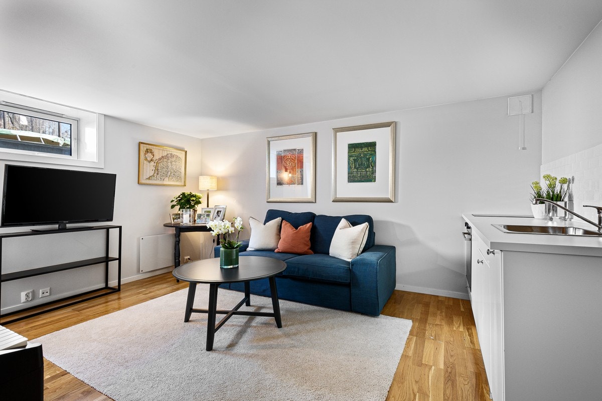 Kjellerstuen har egen inngang Galleribilde