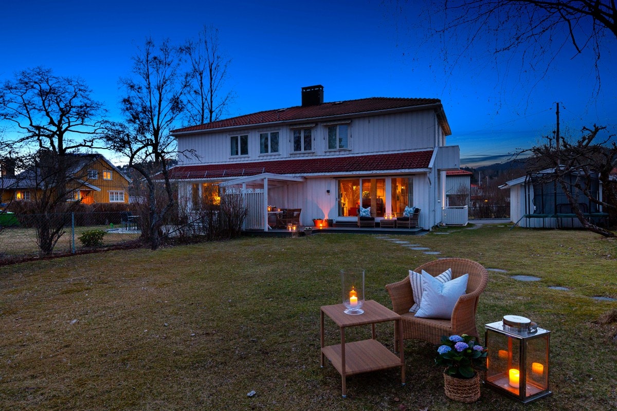 Tilbaketrukket og skjermet beliggenhet Galleribilde