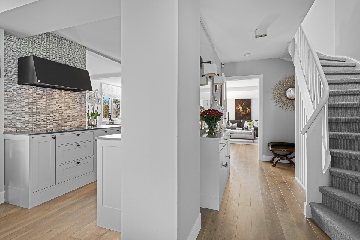 En delikat bolig med moderne preg Galleribilde