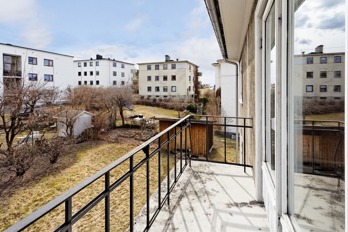 Utsyn fra balkongen. Galleribilde