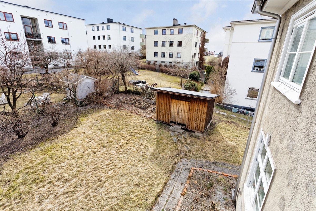 Utsyn fra balkongen. Galleribilde