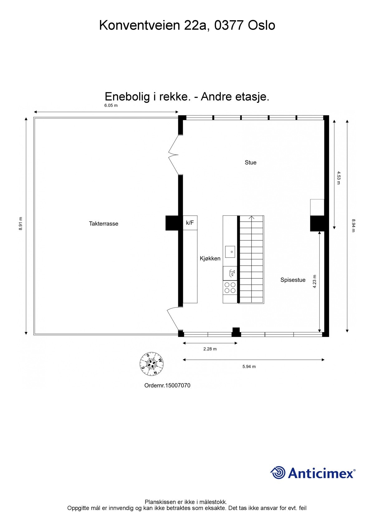 Plantening 2. etasje. Galleribilde