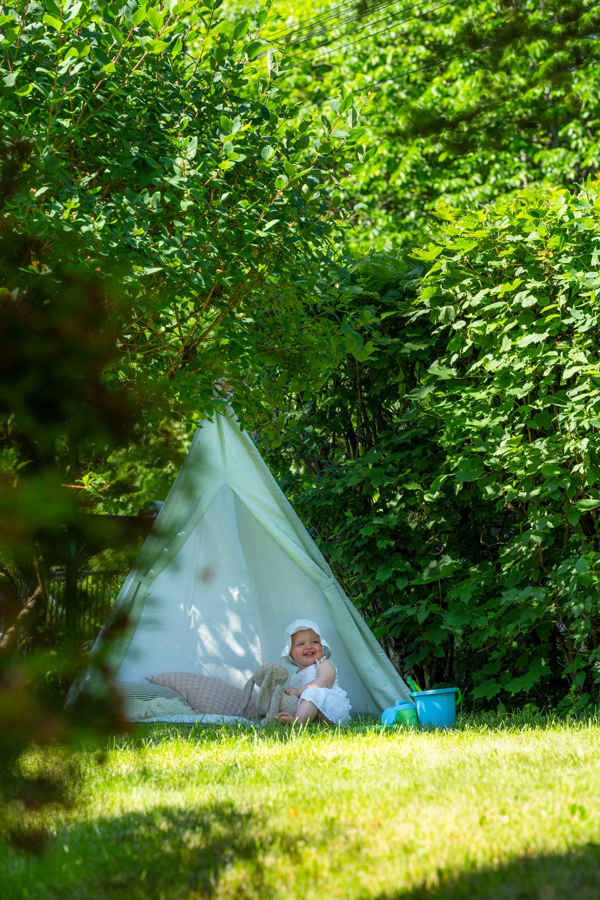Hagen er til glede for store og små. Galleribilde