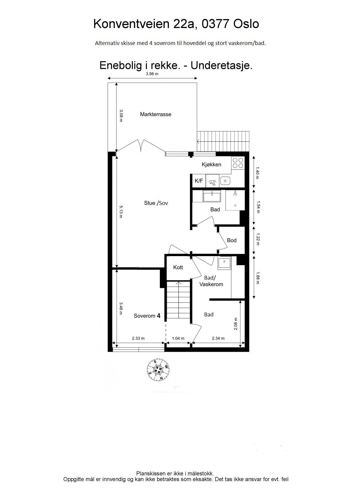Alternativ skisse 2 u.etg Galleribilde