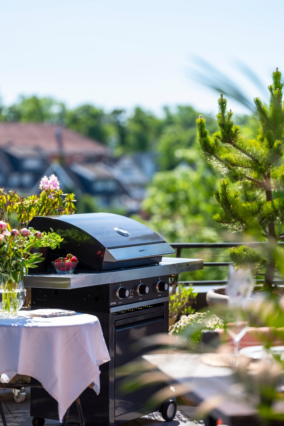 Her er det god plass for grilling og hygge. Galleribilde