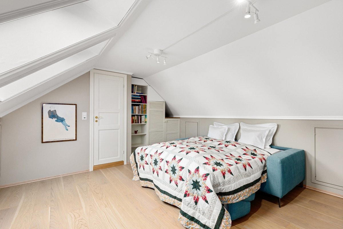 Soverom 3 er av god størrelse har tilgang til ensuite bad Galleribilde