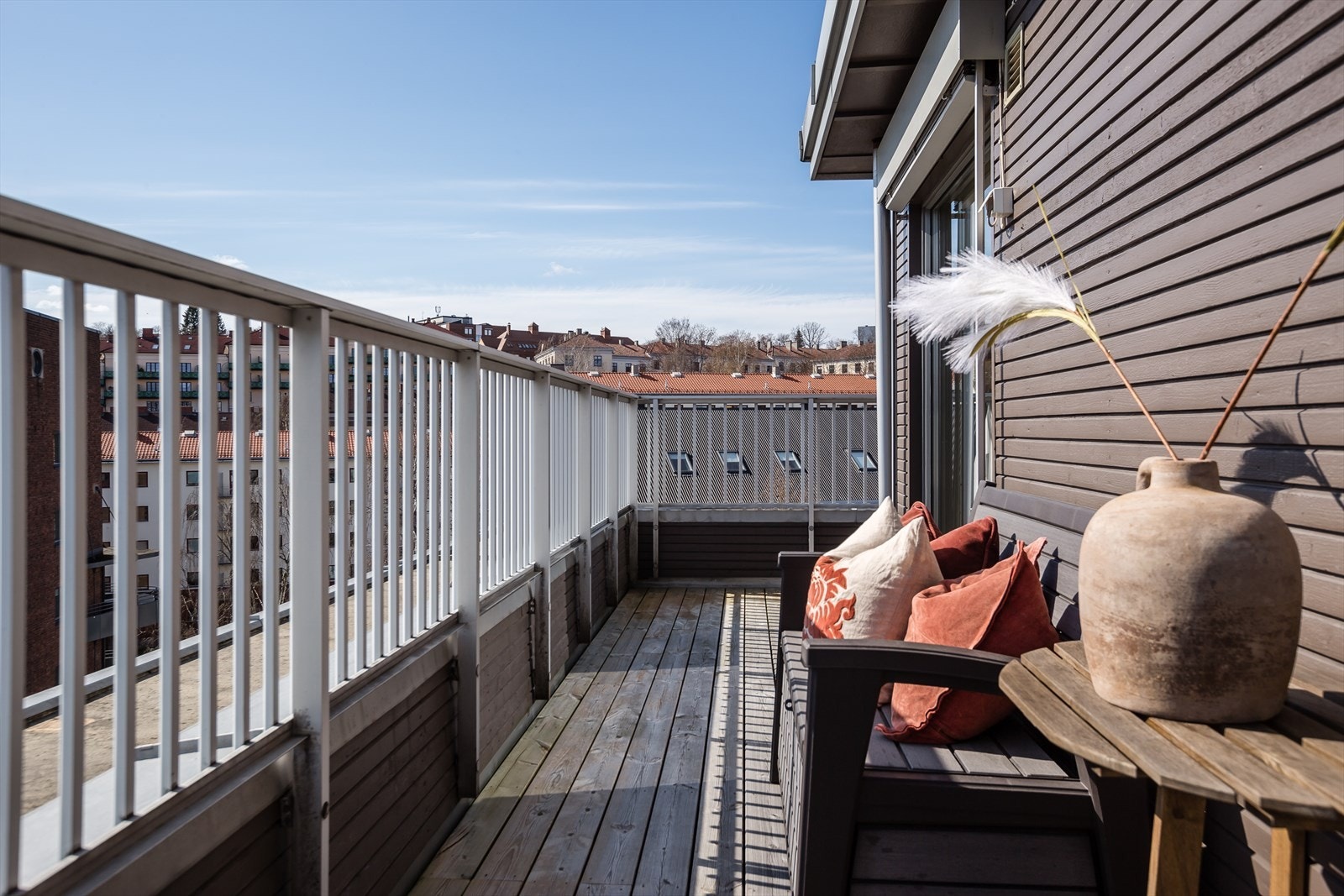 Herlig terrasse Galleribilde