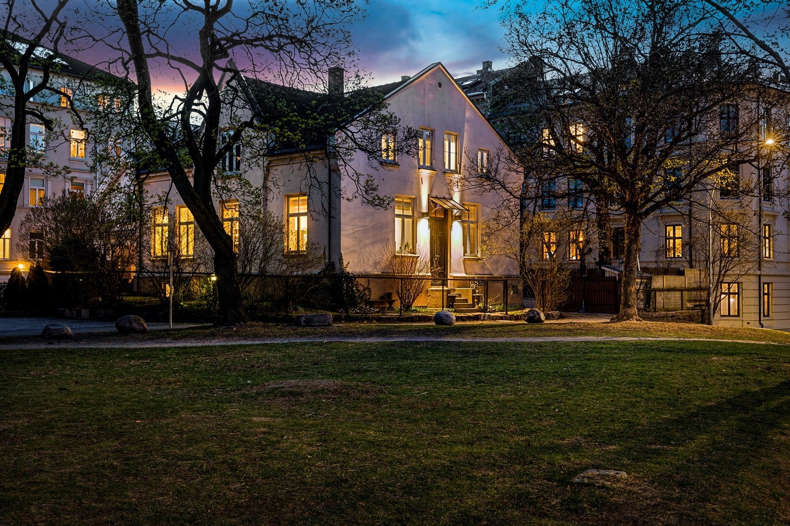 Kveldsstemning. Galleribilde