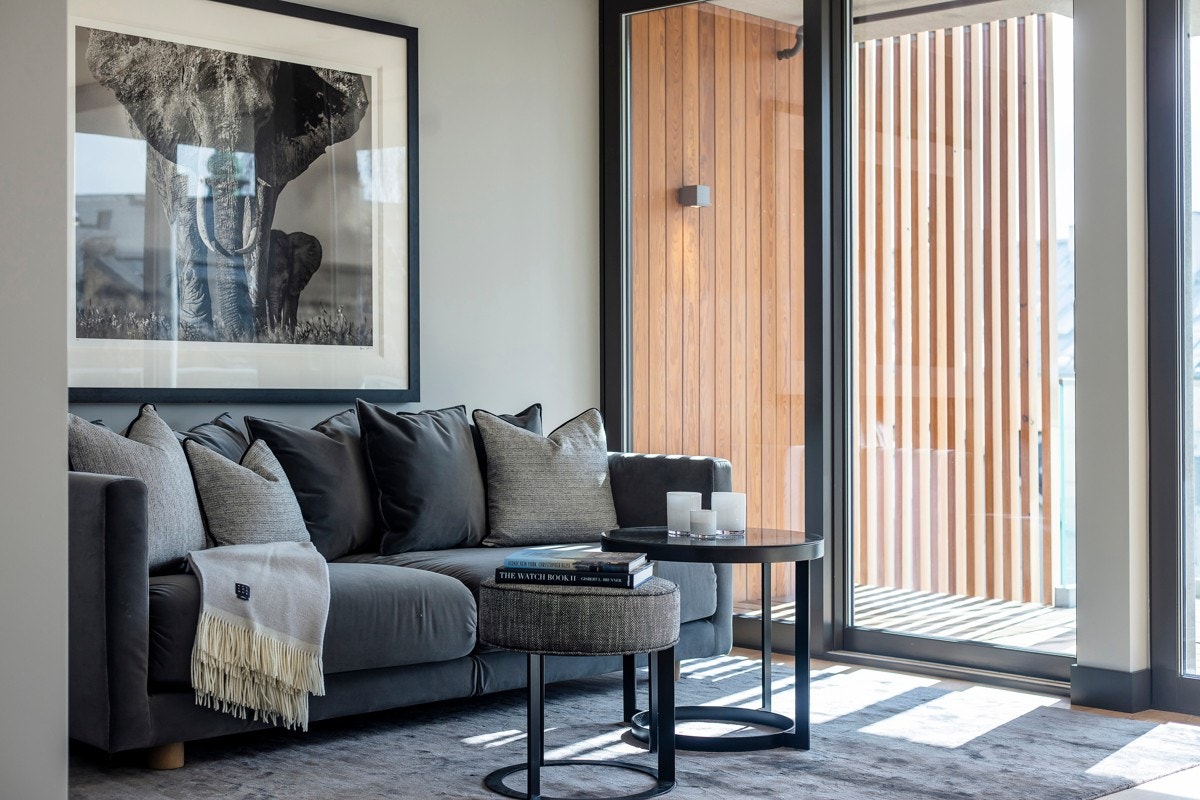 Balansert ventilasjon sikrer et godt inneklima, og den vannbårne varmen gir deilig og lun oppvarming. Galleribilde