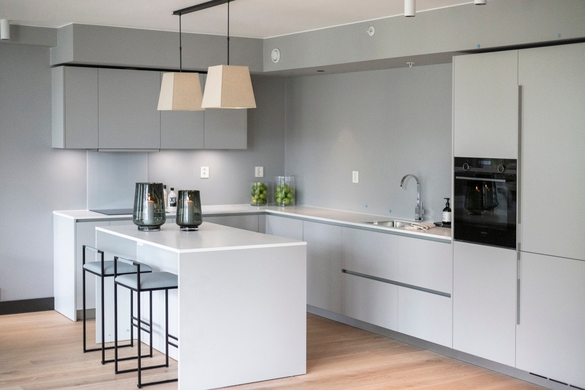 Kjøkkenøyen vil hobbykokken sette stor pris på. Galleribilde