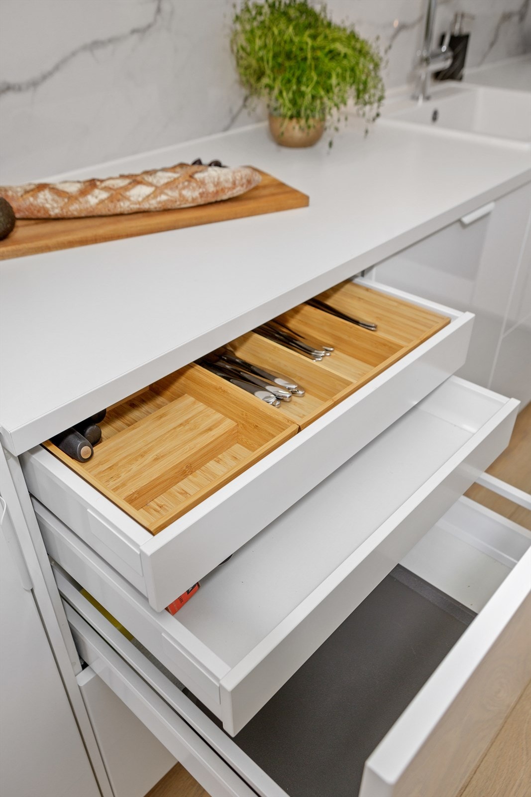 Smart skuffeinnredning. Galleribilde