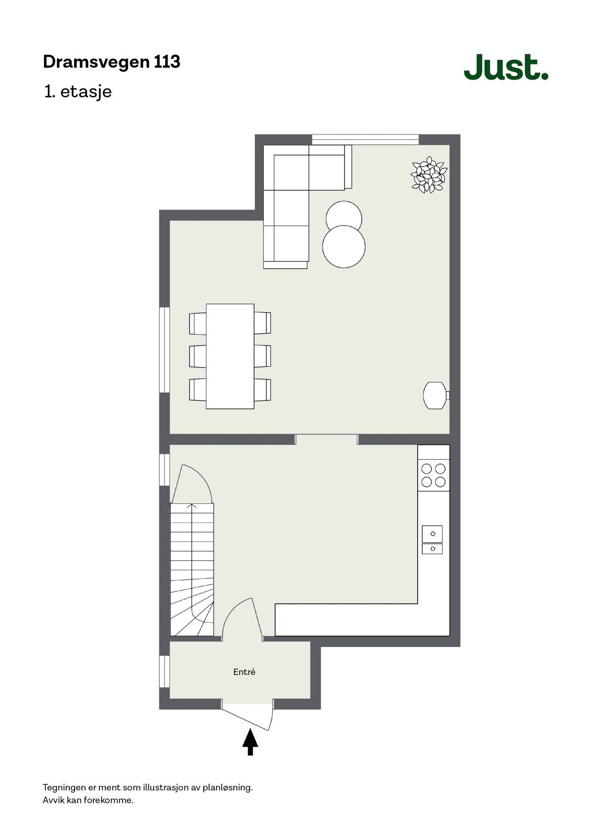 Planskisse 1. etasje