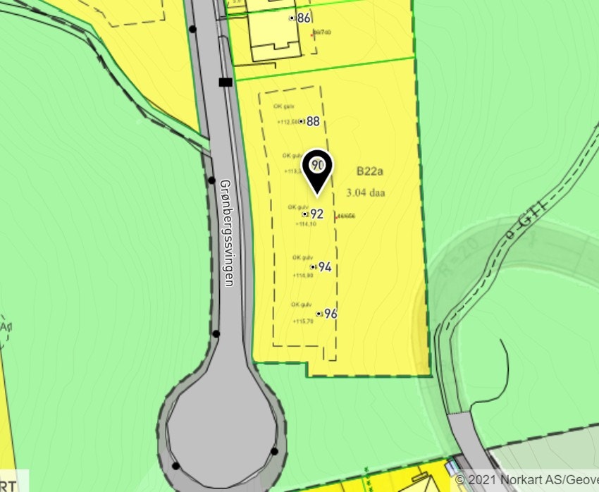 Utsnitt regulering Galleribilde