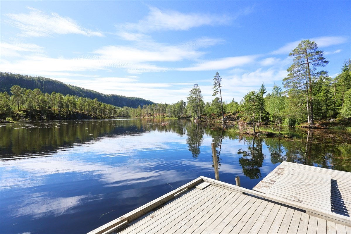 Proaktiv Eiendomsmegling -På vinterstid er det rundt Stavsjøen preparerte lysløypetraseer i et forholdsvis lett terreng. Galleribilde