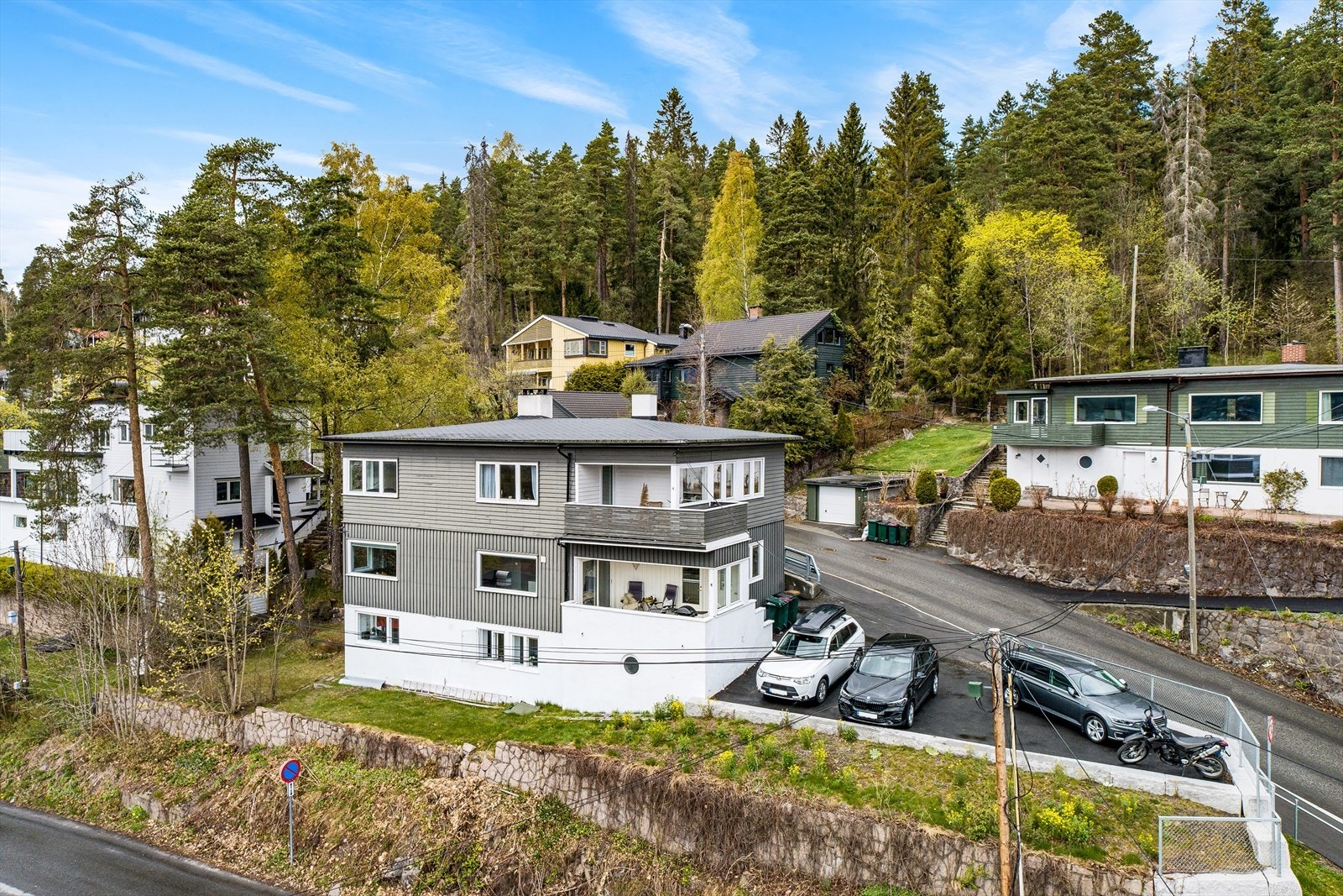 Sameiet oppgraderte sine uteområder i 2019 med bla. utvidelse av parkeringsplassen Galleribilde