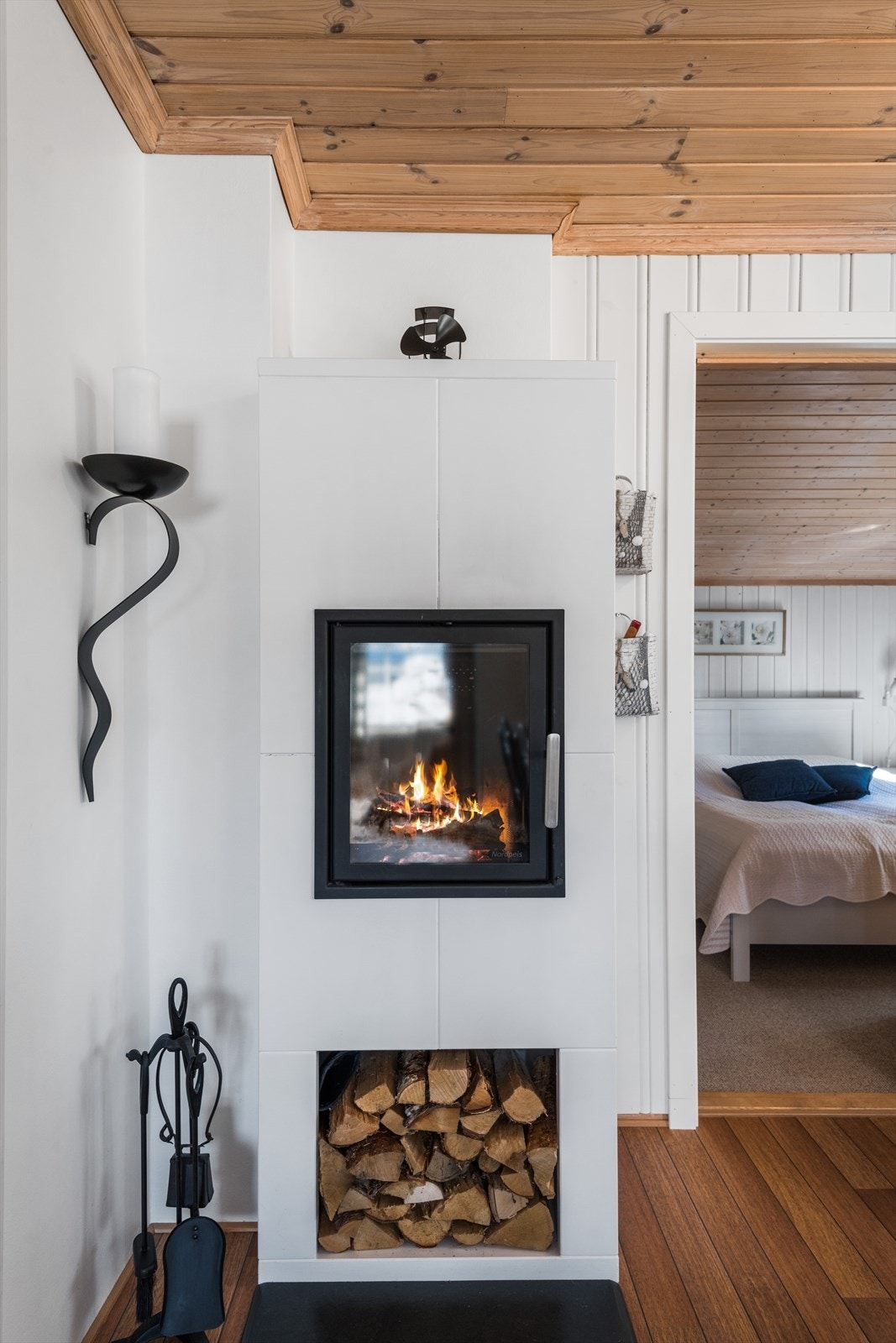 Peisen kommer ekstra godt til på vinterstid Galleribilde