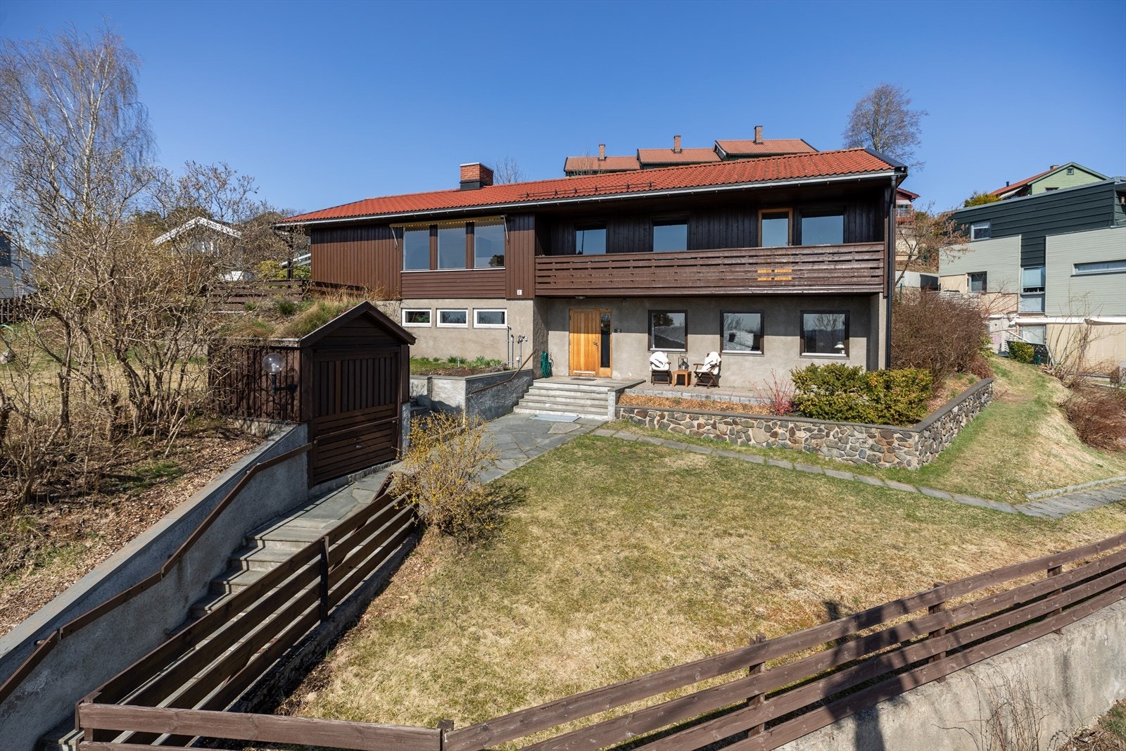 Det er første gang boligen skal selges, huset har bare hatt en eier. Galleribilde