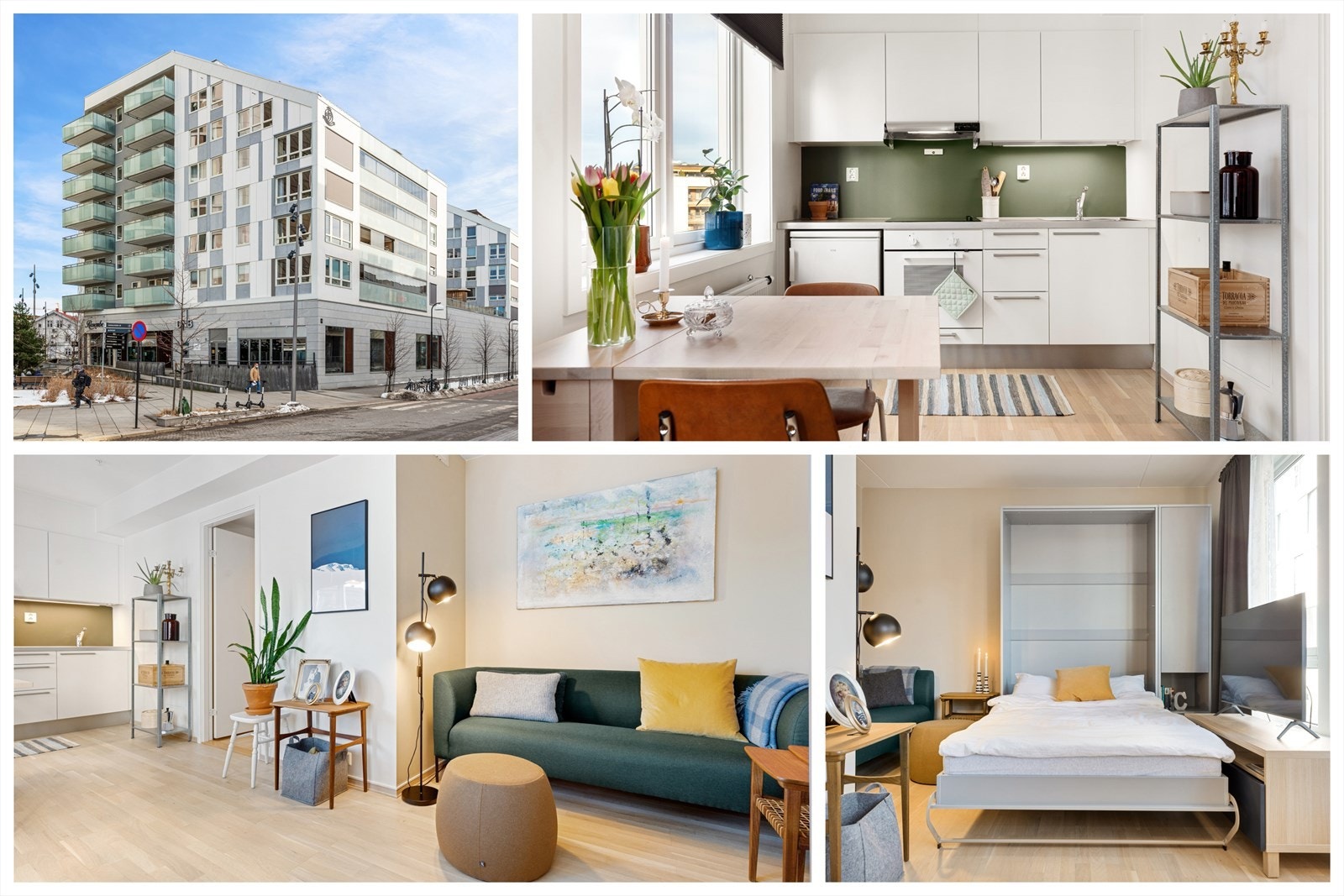 Nordvik Lørenskog v/Thomas Larsen har gleden av å presentere Kanalveien 4 - En strøken 1-roms i 3.etasje fra 2017. Galleribilde