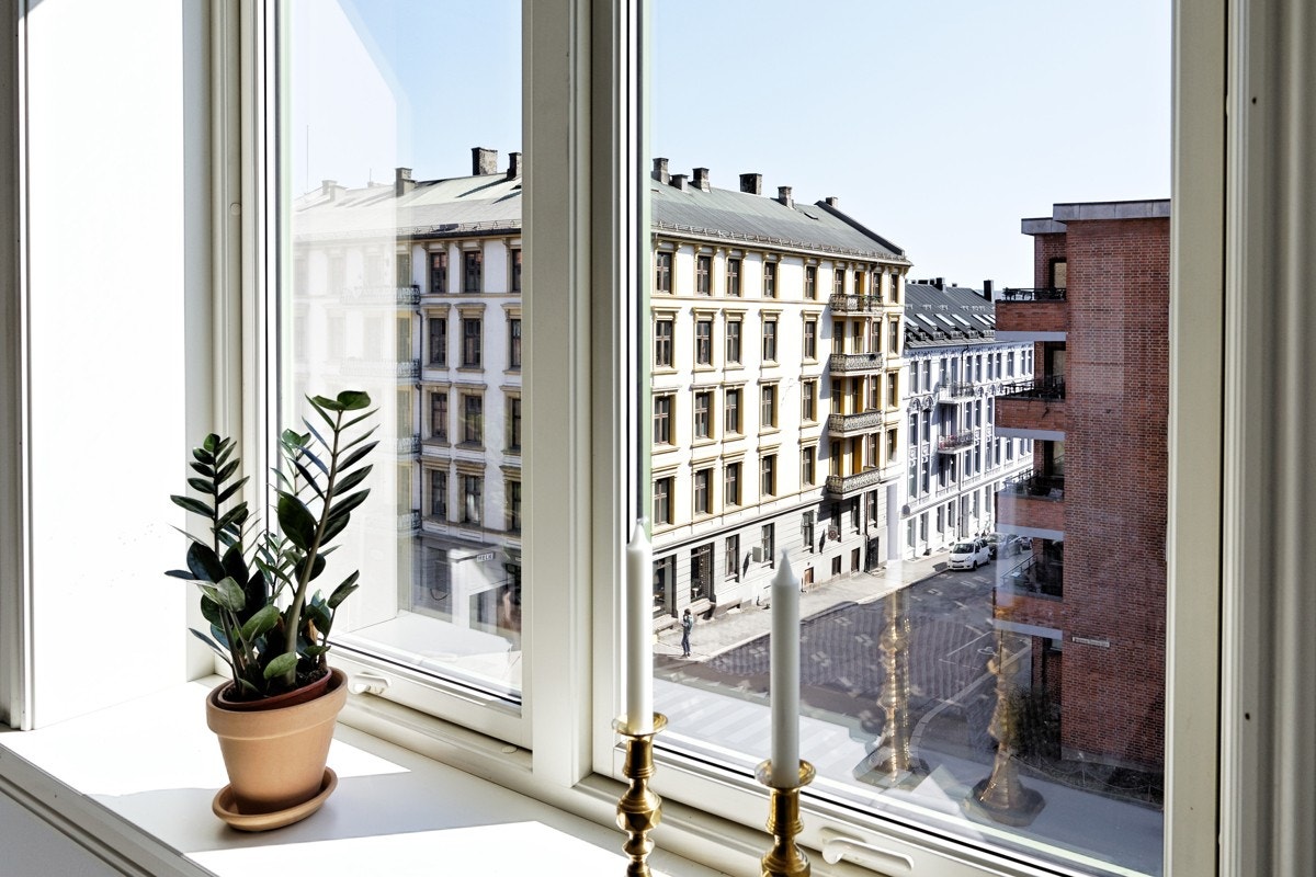 Pent utsyn fra hovedsoverom. Galleribilde