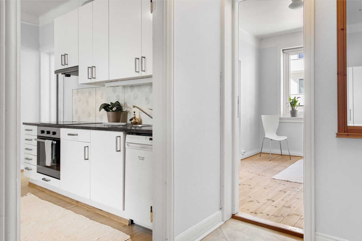 Fin kjøkkeninnredning fra 2013. Galleribilde