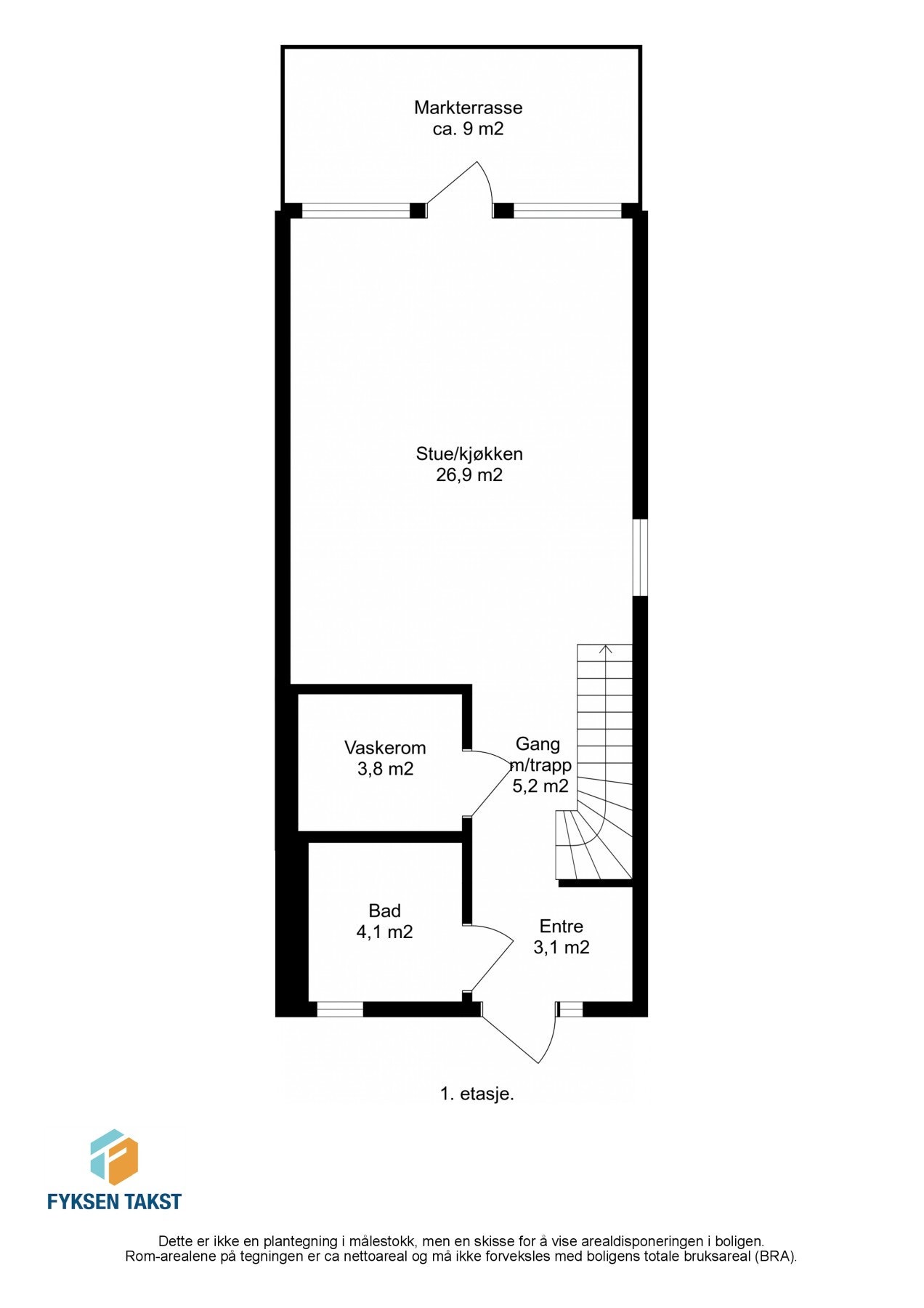 Planskisse Galleribilde