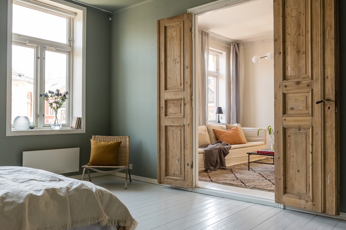 Doble fløydører. Galleribilde